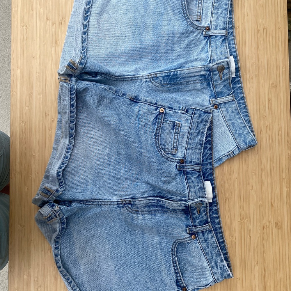 H&M Light Blue Denim Shorts